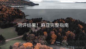 测评结果！麻豆完整指南