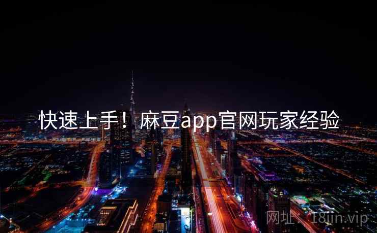 快速上手！麻豆app官网玩家经验